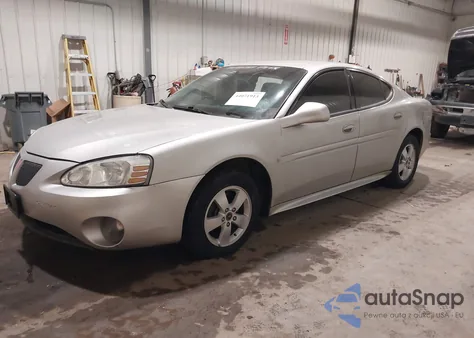 2007 Pontiac Grand Prix z USA, uszkodzony, nr VIN 2G2WP552971174424